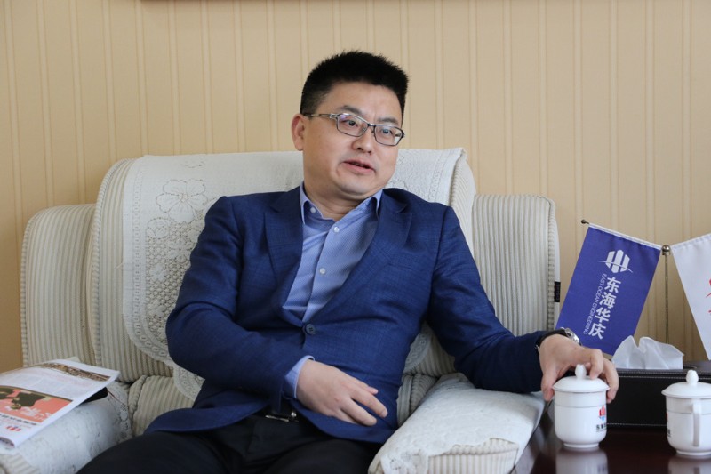 曾国东检察长赴东海华庆工程有限公司开展调研